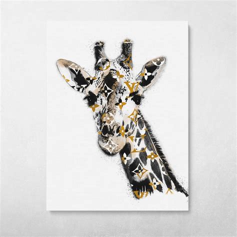 Louis Vuitton Giraffe Print Twist